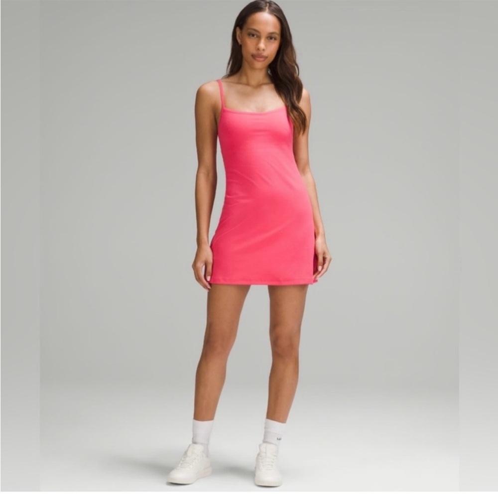 lululemon athletica Pink Slim Tank Dress